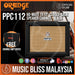 Orange PPC112 60-watt 1x12 Celestion V30 Speaker Cabinet - Black w/ Free Cover - Music Bliss Malaysia