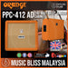 Orange PPC412 - 240-watt 4x12" Angled Cabinet (Made in UK) - Music Bliss Malaysia
