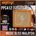 Orange PPC412 - 240-watt 4x12" Cabinet (Made in UK) w/ Free Cover *Crazy Sales Promotion* - Music Bliss Malaysia