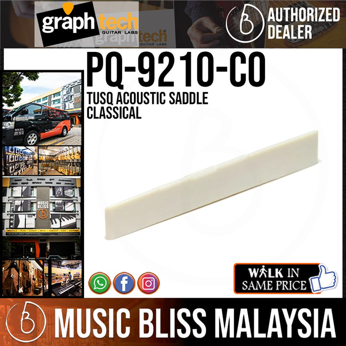 Graph Tech PQ-9210-C0 TUSQ Classical Saddle Tall - Suitable for 6-String Classical Guitar - Music Bliss Malaysia