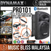 Dynamax PRO101CF 10" Active Speaker with USB, Bluetooth, 1 Handheld Microphone and 1 Clip Mic (PRO101) - Music Bliss Malaysia