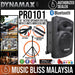 Dynamax PRO101D 10" Active Speaker with USB, Bluetooth and 2 x Handheld Microphone (PRO101) - Music Bliss Malaysia
