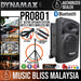 Dynamax PRO801C 8" Active Speaker with USB, Bluetooth and 2 x Handheld Microphone (PRO801) - Music Bliss Malaysia
