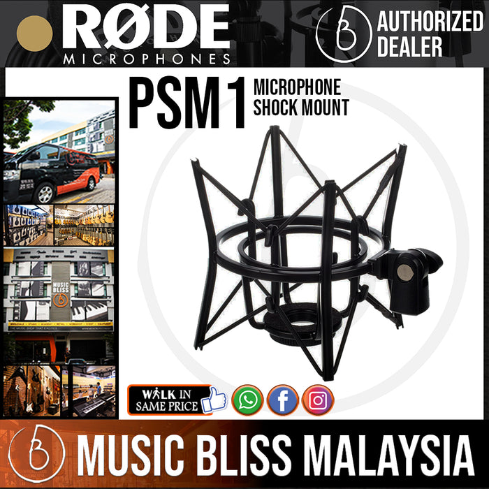 Rode PSM1 Shockmount for RODE Podcaster and Procaster Microphone (PSM-1) *Everyday Low Prices Promotion* - Music Bliss Malaysia