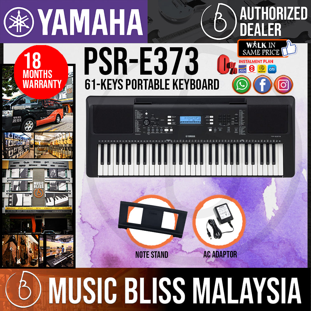 Yamaha PSR-E373 Basic-Set