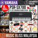 Yamaha PSR-SX700 61-key Arranger Workstation Premium Package with Gator GK-61 Keyboard Case and Roland RH-5 Headphone (PSRSX700 / PSR SX700 / GK61 / RH5) *Crazy Sales Promotion* - Music Bliss Malaysia