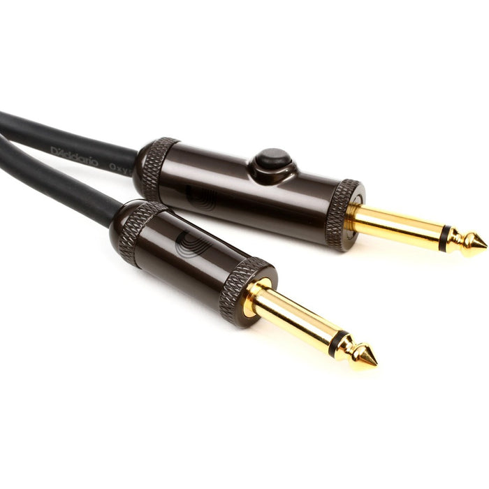 D'Addario PW-AG-10 Circuit Breaker Momentary Mute Cable - 10 feet Straight to Straight - Music Bliss Malaysia