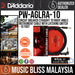 D'Addario PW-AGLRA-10 Circuit Breaker Straight to Right Angle Instrument Cable with Latching Switch - 10 foot - Music Bliss Malaysia