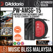 D'Addario PW-AMSG-15 American Stage Instrument Cable - 15 feet Straight to Straight - Music Bliss Malaysia