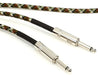 D'Addario PW-BG-10CF Braided Instrument Cable - 10 feet Camouflage - Music Bliss Malaysia