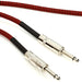 D'Addario PW-BG-10RD Braided Instrument Cable - 10 feet Red - Music Bliss Malaysia