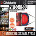 D'Addario PW-BG-15BU Braided Instrument Cable - 15 feet Blue - Music Bliss Malaysia