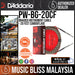 D'Addario PW-BG-20CF Braided Instrument Cable - 20 feet Camouflage - Music Bliss Malaysia