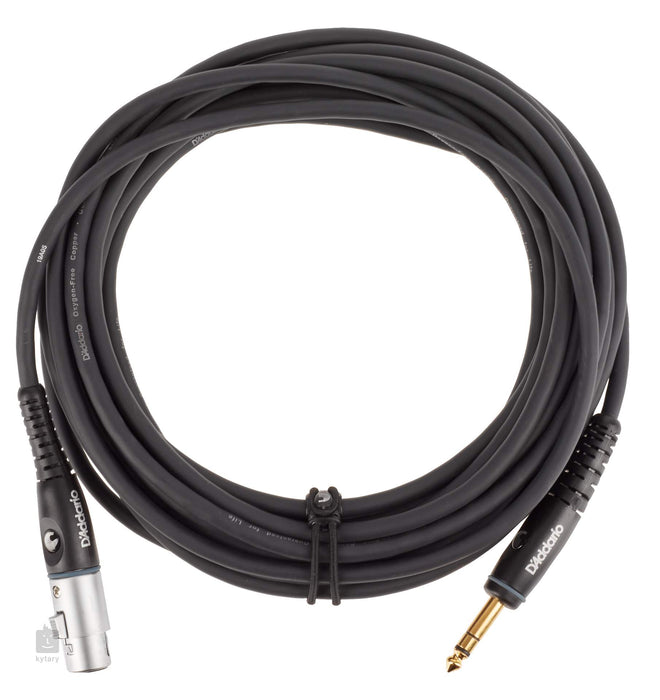 D'Addario PW-GM-25 Custom Series Microphone Cable - 25 feet - Music Bliss Malaysia