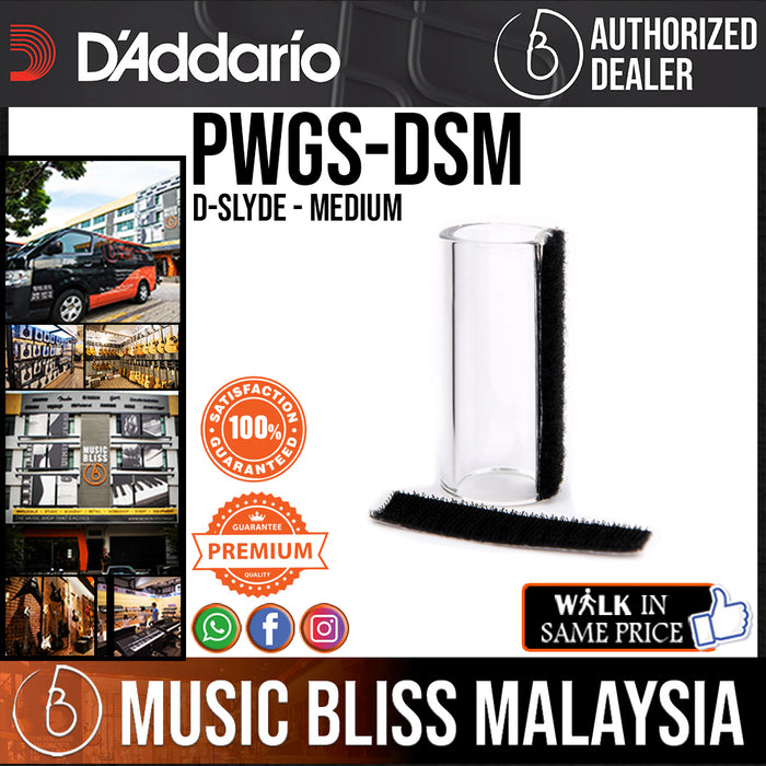 D'Addario PWGS-DSM D-Slyde - Medium - Music Bliss Malaysia