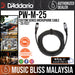 D'Addario PW-M-25 Custom Series Microphone Cable - 25 feet - Music Bliss Malaysia