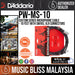 D'Addario PW-MS-10 Custom Series Microphone Cable - 10 feet with Swivel XLR Connectors - Music Bliss Malaysia