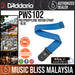 D'Addario PWS102 Polypropylene Guitar Strap - Blue - Music Bliss Malaysia
