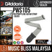 D'Addario PWS105 Polypropylene Guitar Strap - Silver - Music Bliss Malaysia