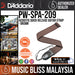D'Addario PW-SPA-209 Acoustic Quick Release Guitar Strap - Brown - Music Bliss Malaysia