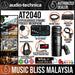 Audio Technica AT2040 Dynamic Microphone and Beyerdynamic DT240 Pro Headphone with TC-Helicon Go XLR Mixer for Podcast, Live Streaming, Twitch Streaming, Youtube - Music Bliss Malaysia