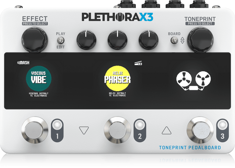 TC Electronic Plethora X3 TonePrint Multi-FX Pedalboard - Music Bliss Malaysia