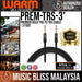 Warm Audio Premier Gold TRS to TRS Cable - 3-foot (Prem-TRS-3') - Music Bliss Malaysia