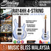 Sterling Ray4HH 4-String Electric Bass Guitar - Lake Blue Metallic (Ray4 HH) - Music Bliss Malaysia