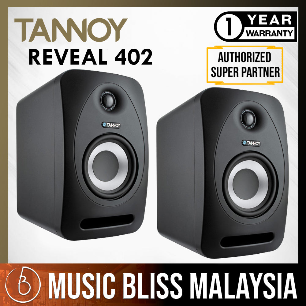 Tannoy Reveal 402 4-inch Powered Studio Monitor Music Bliss Malaysia