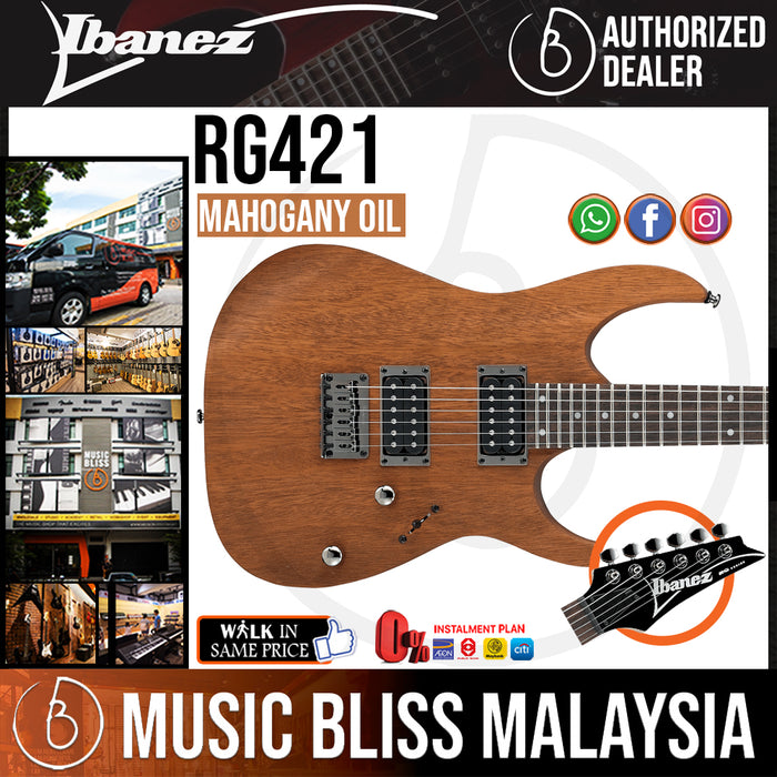 Ibanez RG421 - Mahogany Oil (RG421-MOL) - Music Bliss Malaysia