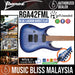 Ibanez Standard RGA42FML Left-handed - Blue Lagoon Burst Flat - Music Bliss Malaysia