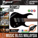 Ibanez RGMS7 7-string Multi-scale Solidbody Electric Guitar - Black - Music Bliss Malaysia