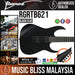 Ibanez RGRTB621 Iron Label Electric Guitar - Black Flat - Music Bliss Malaysia