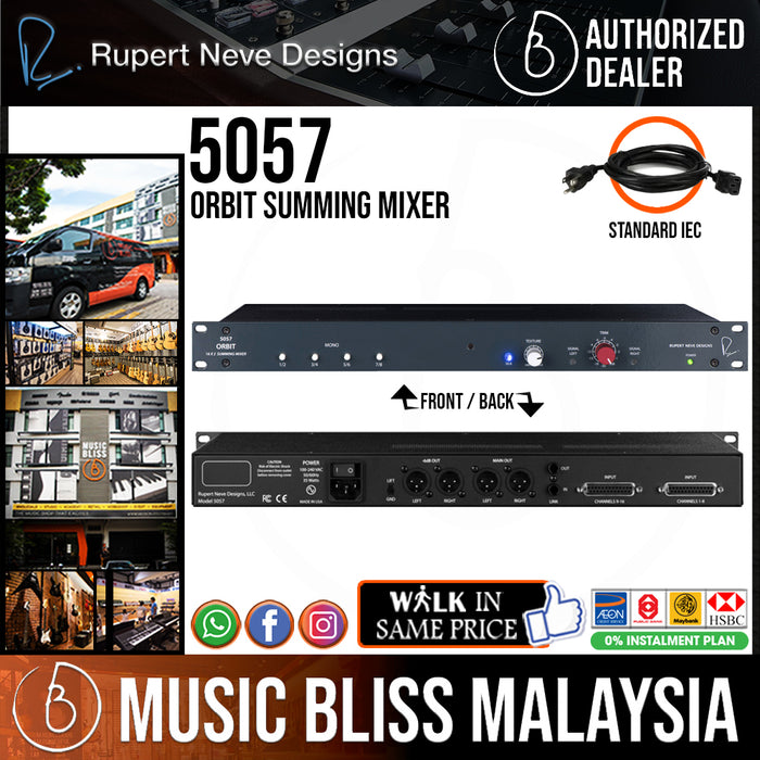 Rupert Neve Designs 5057 Orbit Summing Mixer - Music Bliss Malaysia