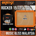 Orange Rocker 15 - 15-watt 1x10" Tube Combo with Free Orange Amp Cover - Music Bliss Malaysia