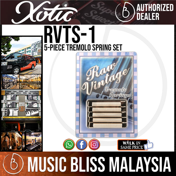 Raw Vintage RVTS-1 5-Piece Tremolo Spring Set - Music Bliss Malaysia