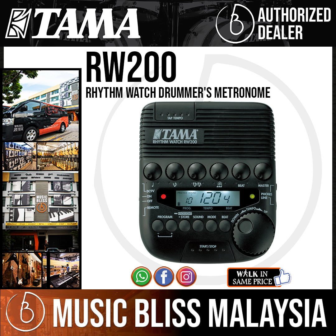 Tama RW200 Rhythm Watch Drummer's Metronome | Music Bliss Malaysia