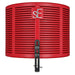 SE Electronics Reflexion Filter X Portable Vocal Booth - Red/Black - Music Bliss Malaysia