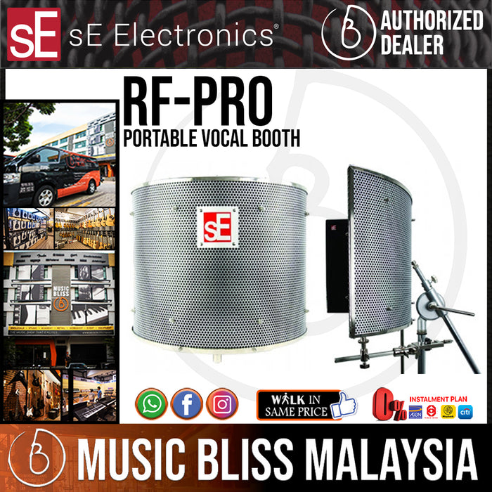 SE Electronics Reflexion Filter PRO Portable Vocal Booth - Music Bliss Malaysia