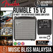 Fender Rumble 15 V3 15-watt 1x8 Guitar Bass Combo Amplifier - Music Bliss Malaysia