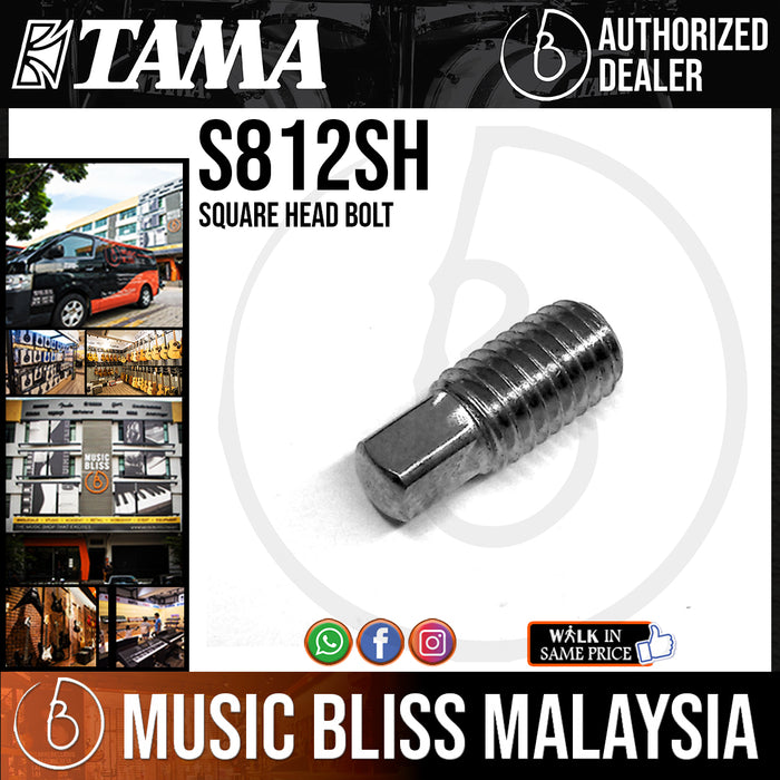 Tama S812SH Square Head Bolt (M8x12mm) - Music Bliss Malaysia