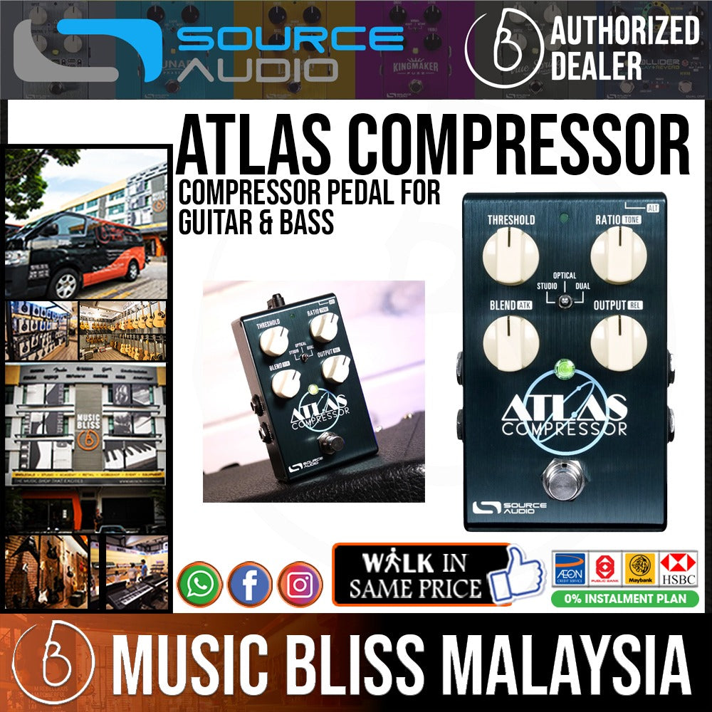 atlas compressor pedal Source Audio Atlas Compressor Pedal
