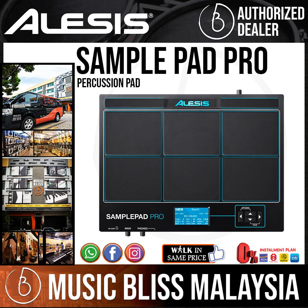 Sample Pad Pro Alesis SamplePad Pro Percussion Pad | Music Bliss Malaysia