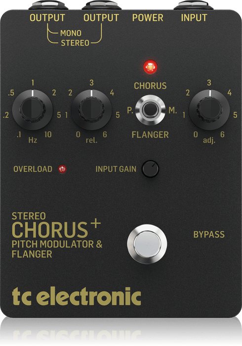 TC Electronic SCF Gold Stereo Chorus Flanger - Music Bliss Malaysia