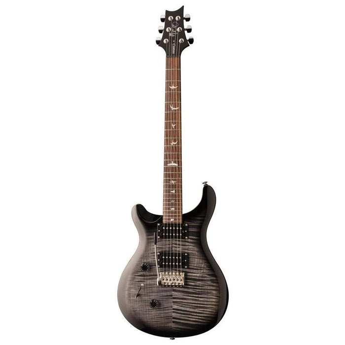 PRS SE Custom 24 Left-handed Electric Guitar - Charcoal Burst - Music Bliss Malaysia