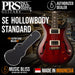 PRS SE Hollowbody Standard Electric Guitar with Case - Fired Red (Made in Indonesia) - Music Bliss Malaysia