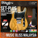 Stagg SET-PLUS NAT Vintage "T" Series Telecaster - Plus Electric Guitar - Natural - Music Bliss Malaysia