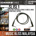 Sommer SJSJS1 TRS Cable for Pedals [Stage 22 Cable] L Angle Stereo Jack (1 Meter) - Music Bliss Malaysia