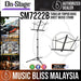 On-Stage SM7222B Tubular Tripod Base Sheet Music Stand (OSS SM7222B) - Music Bliss Malaysia