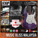 ESP Snapper-CTM/HR - Indigo Purple with Purple Pearl Black (SNAPPERCTMHR) - Music Bliss Malaysia